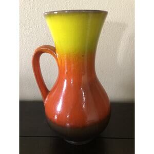 Vintage West German Ceramic Pitcher Scheurich Ketamine